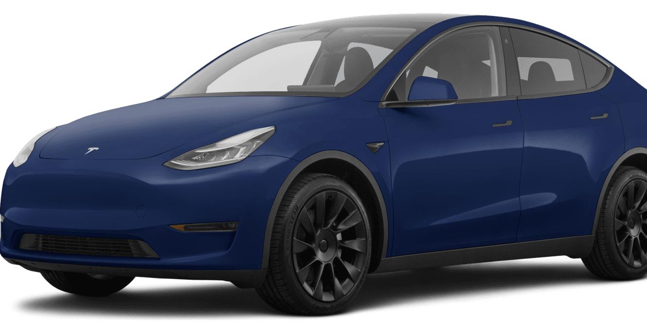 TESLA MODEL Y 2020 5YJYGDEE3LF006424 image